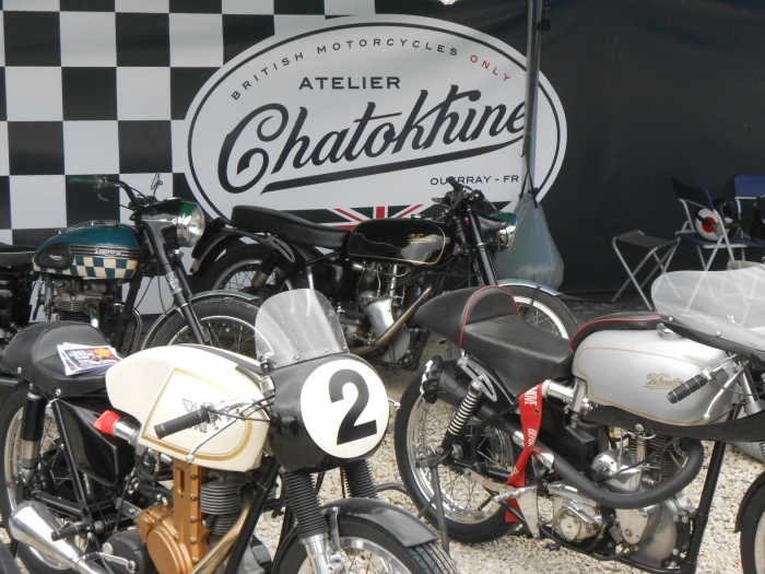 Cafe racer Montlhery Paris France motorcycle tour -